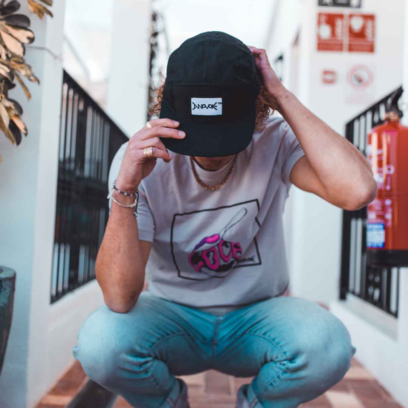 Black Camper Hat