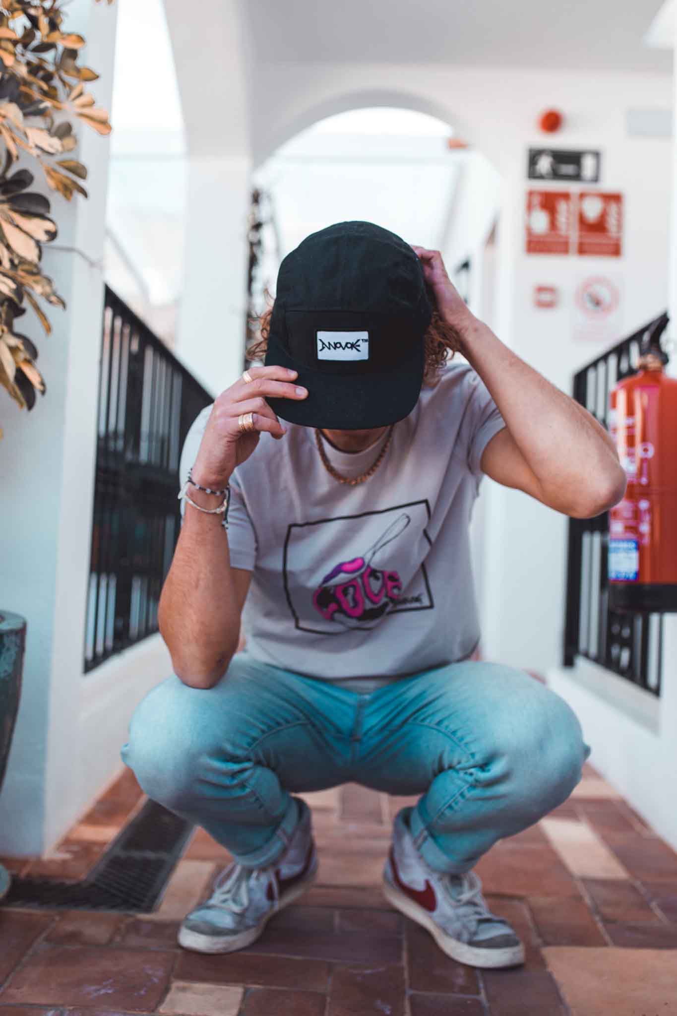 Black Camper Hat