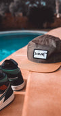 Tan/Green Camper Hat
