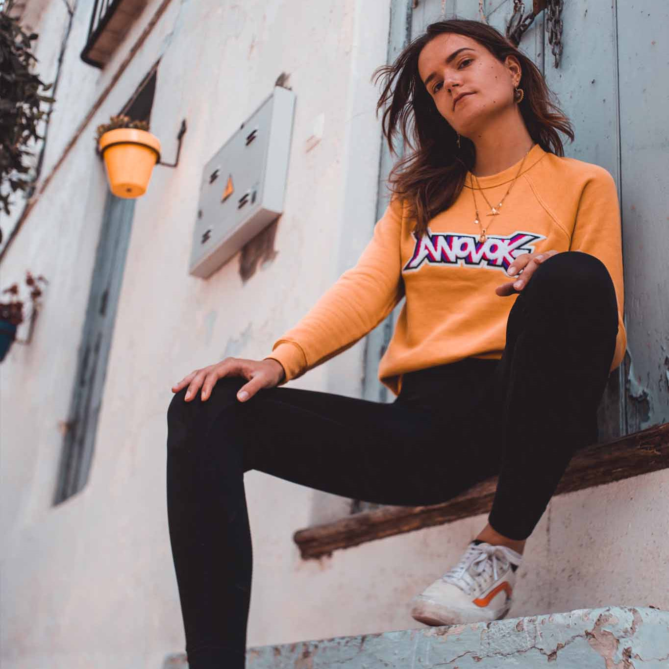 Mustard Crewneck